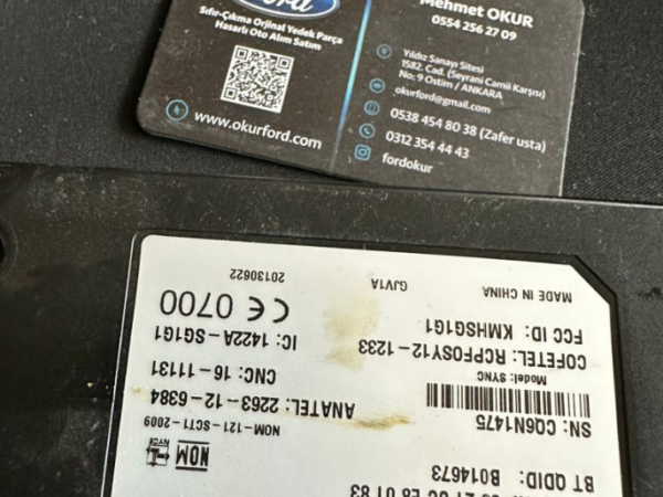 Ford Focus 3 Bluetooth Beyni Çıkma