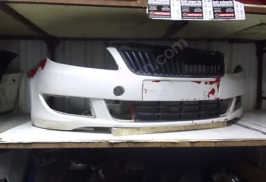 Skoda Fabia 2011/2015 Ön Tampon Çıkma Orijinal