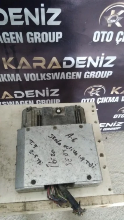 Octavia 19tdi-Ibiza-A6-T5 2.5 TDI Motor Beyni