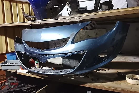 Opel Astra Ön Tampon Çıkma Orijinal