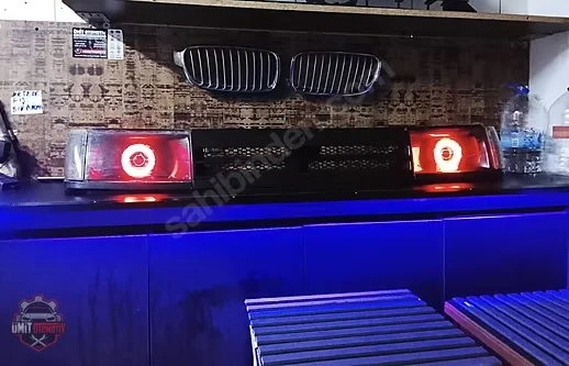 Tofaş Mercek Angel LED Far Sağ Sol 16 Renk Dans Modlu Çıkma Orijinal