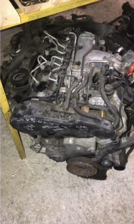 Volkswagen Passat 2.0 Dizel Cba Kodlu Motor Parça