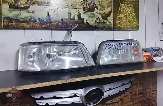 Volkswagen Transporter Sağ Sol Far Çıkma Orijinal
