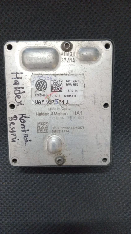 0AY907554J VW Passat B7 / Passat CC (4Motion): 2012 – 2015