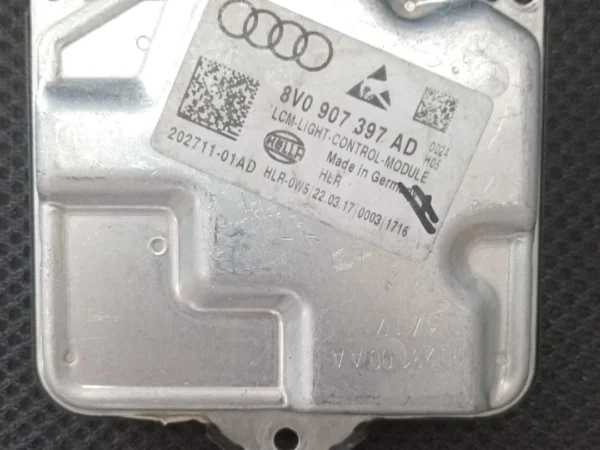 8V0907397AD Audi A3 / S3 / RS3 (8V Makyajlı Kasa): 2016 – 2020