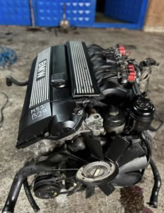 BMW E38 728i M52 B28 Tek Vanos Komple Tam Set Motor
