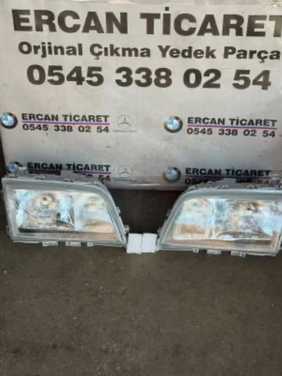 Mercedes W202 Sıfır Sağ Far Sol Far Takımı