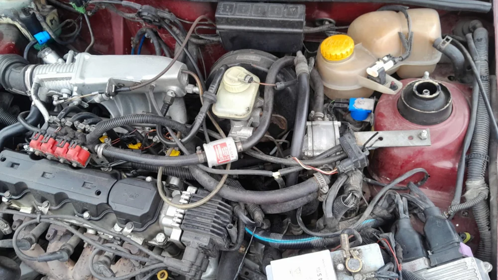 Opel Astra F 1.4 4nokta Enjeksiyonlu Çıkma Motor İçi Elektrik Tesisatı