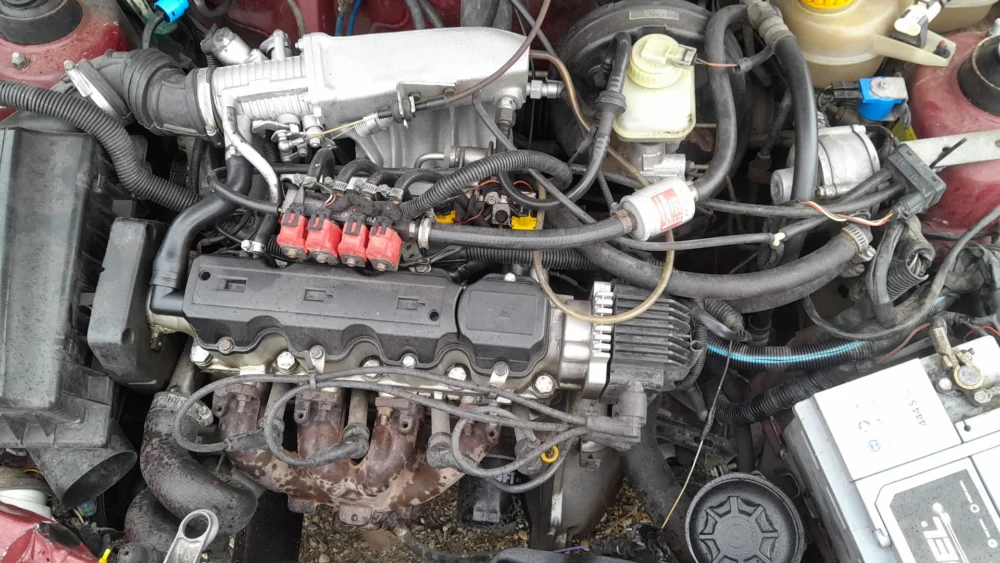Opel Astra F 1.4 8v 4nokta Enjeksiyonlu Çıkma Komple Motor