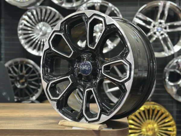 Powcan 17″ 7J 4×108 ET37.5 63.4 Siyah Polisajlı Jant Takımı