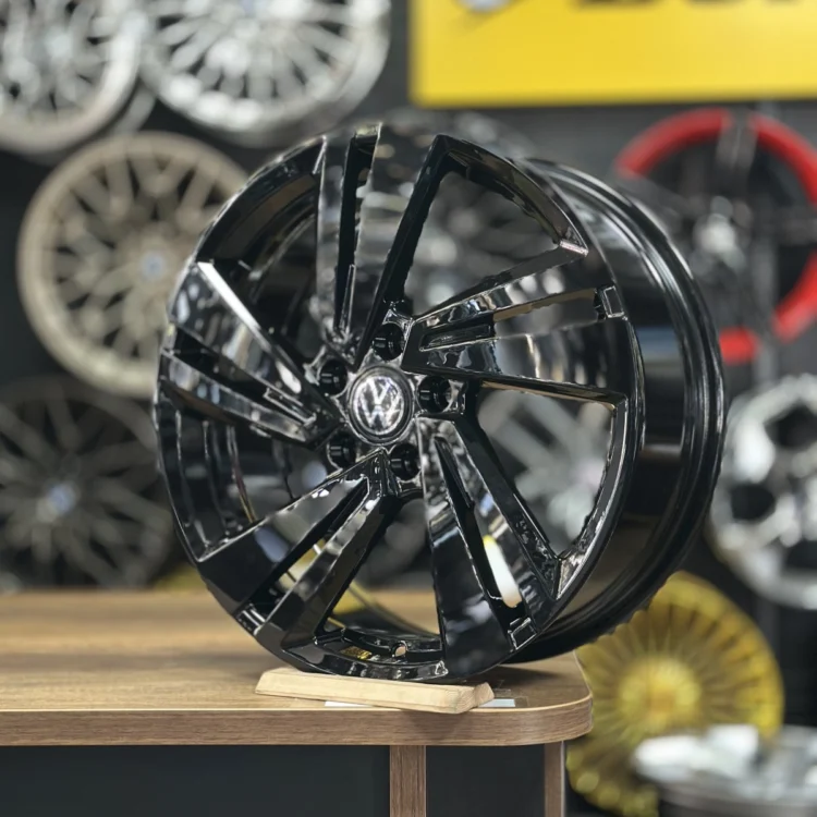 Powcan 18″ 7J 5×112 ET45 57.1 Siyah Jant Takımı