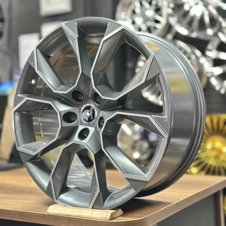 Powcan 19″ 8.5J 5×112 ET45 57.1 Antrasit Polisajlı Jant Takımı