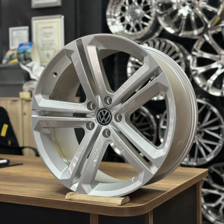 Powcan 19″ 8.5J 5×112 ET45 57.1 Gümüş Jant Takımı