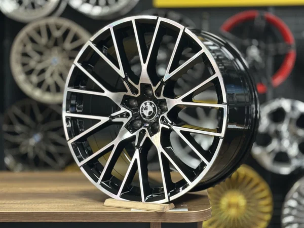Procast 20″ 8.5J 5×112 ET27 66.6 Siyah Polisajlı Jant Takımı
