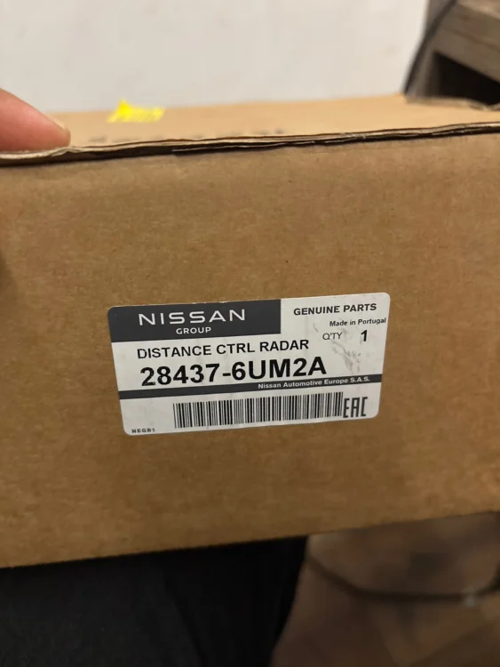 Sıfır Orjinal Nissan Qashqai J12 Ön Radar Sensörü (Mesafe Kontrol) – 28437-6UM2A