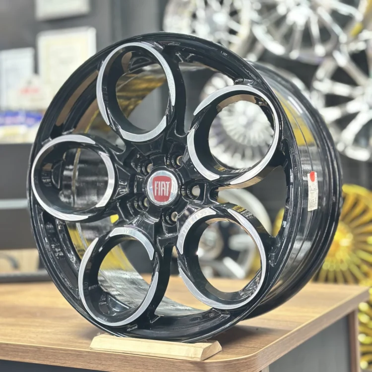 Truva WHEELS 18″ 8J 5×98 ET40 67.1 Siyah Jant Takımı