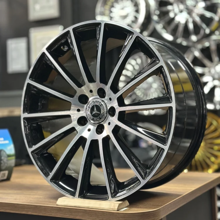 Truva WHEELS 19″ 8.5J 5×112 ET38 66.6 Siyah Jant Takımı